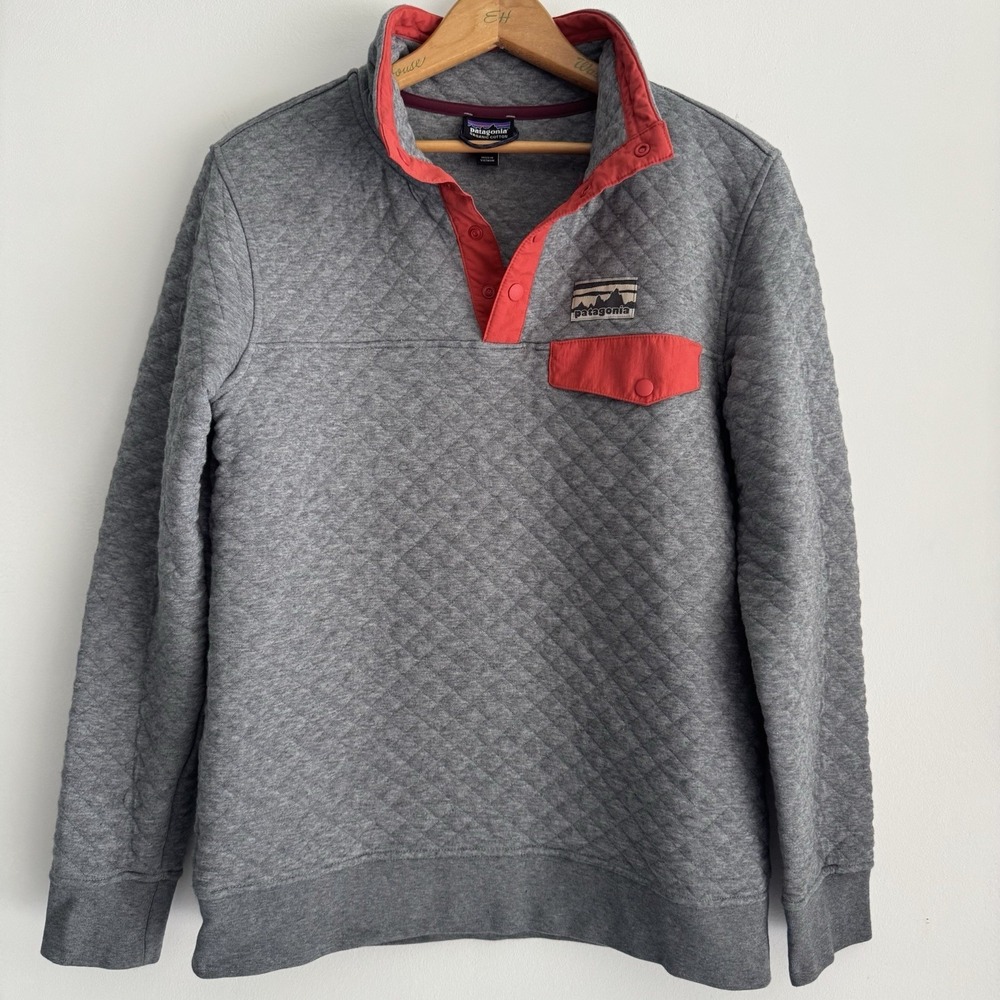 Patagonia 40th‎ Anniversary Limited Edition Organic Cotton Quilt Snap-T Pullover
